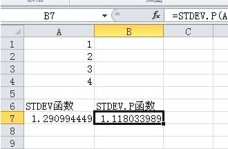 标准差excel公式,样本标准差excel公式