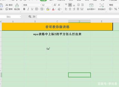 wps表格怎么上标,wps表格上标快捷键