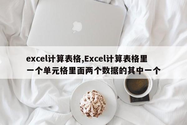 excel计算表格,Excel计算表格里一个单元格里面两个数据的其中一个